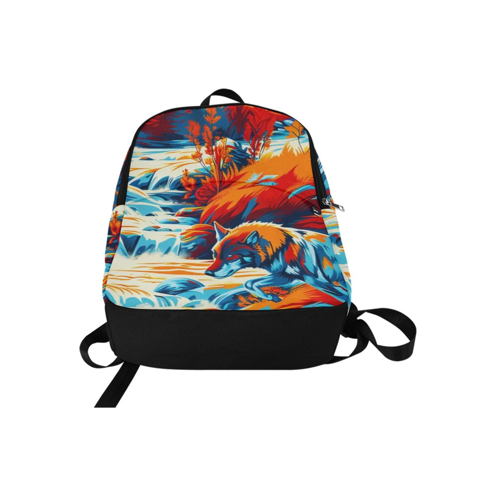 Hunting Wolves Backpack