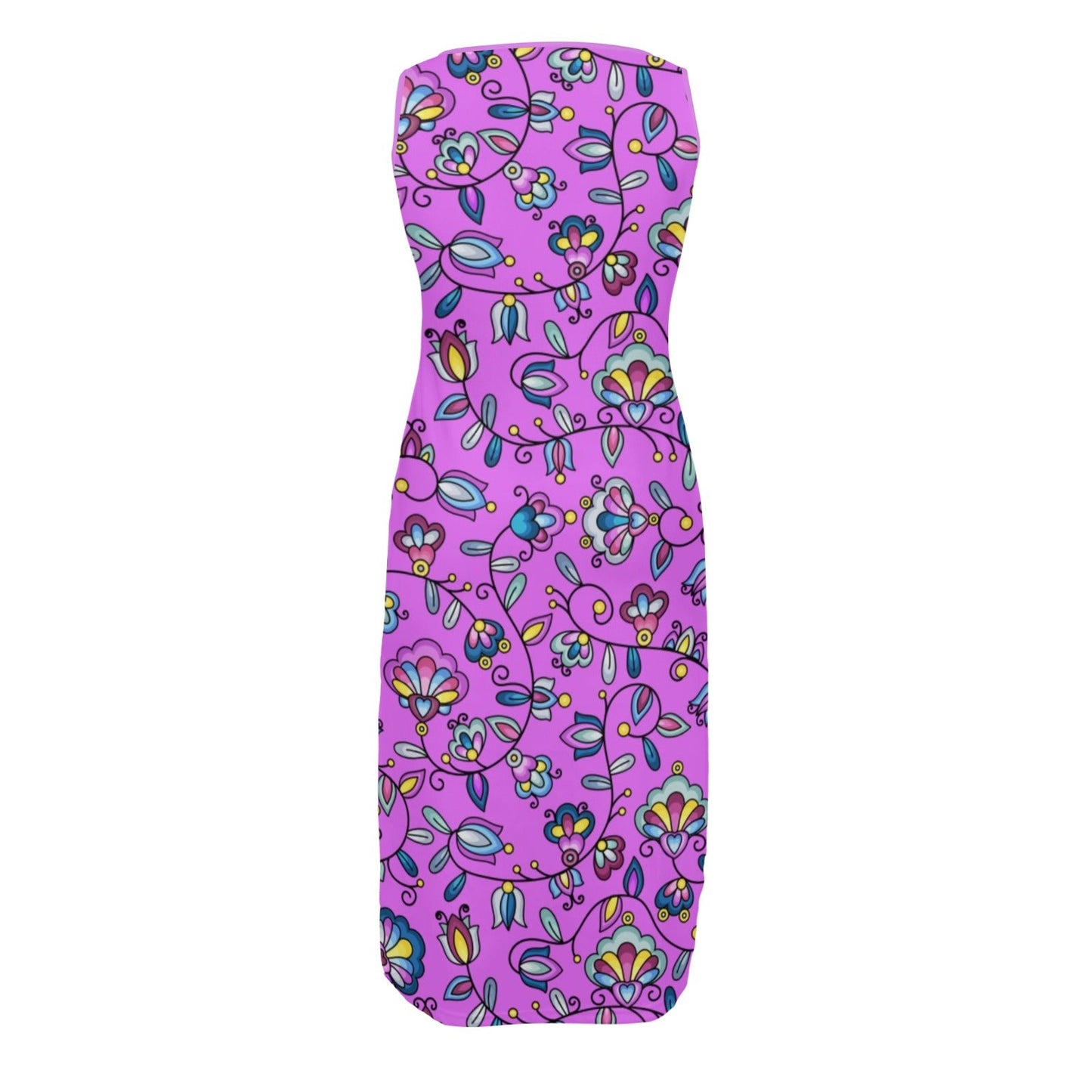 Autumn Bundle Blessing Purple Phaedra Sleeveless Open Fork Long Dress