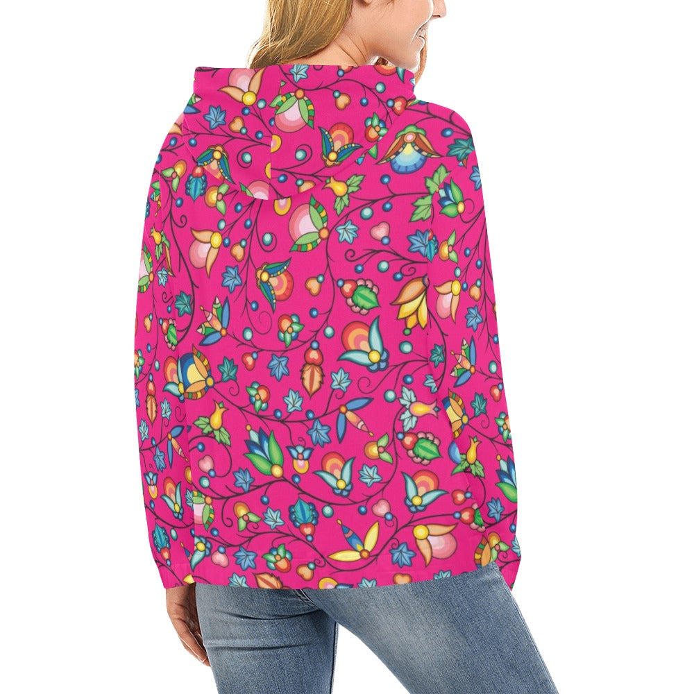 Prairie Plains Spirit Pink Hoodie for Women