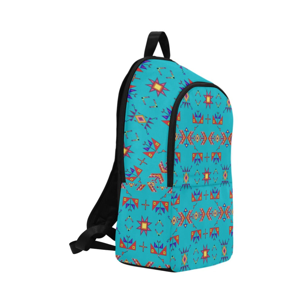 Scattered Generations Turquoise Backpack