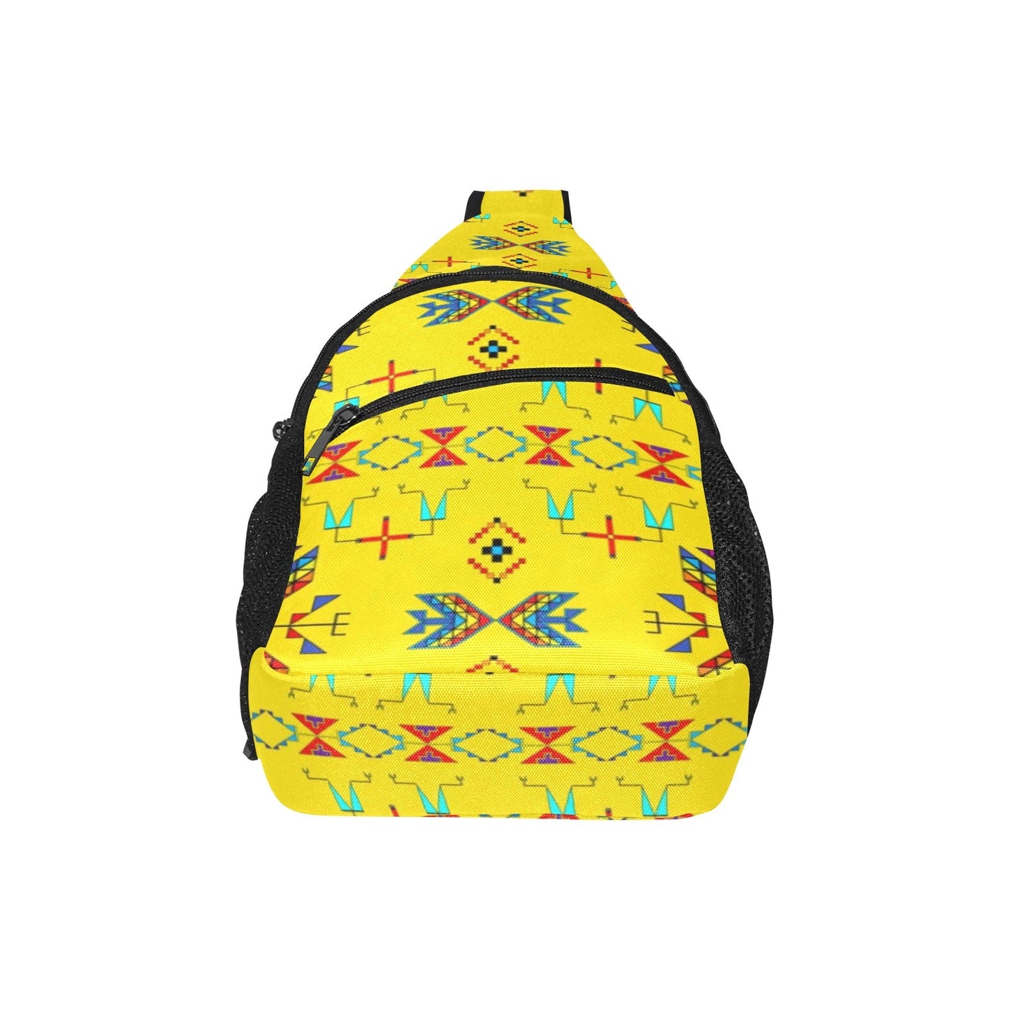 Rainy Chief Rainbow Yellow Chest Bag