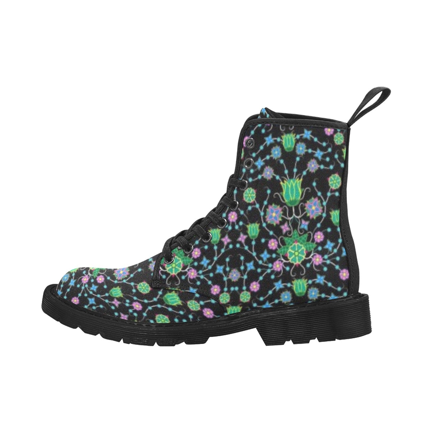 Floral Damask Garden Boots for Men