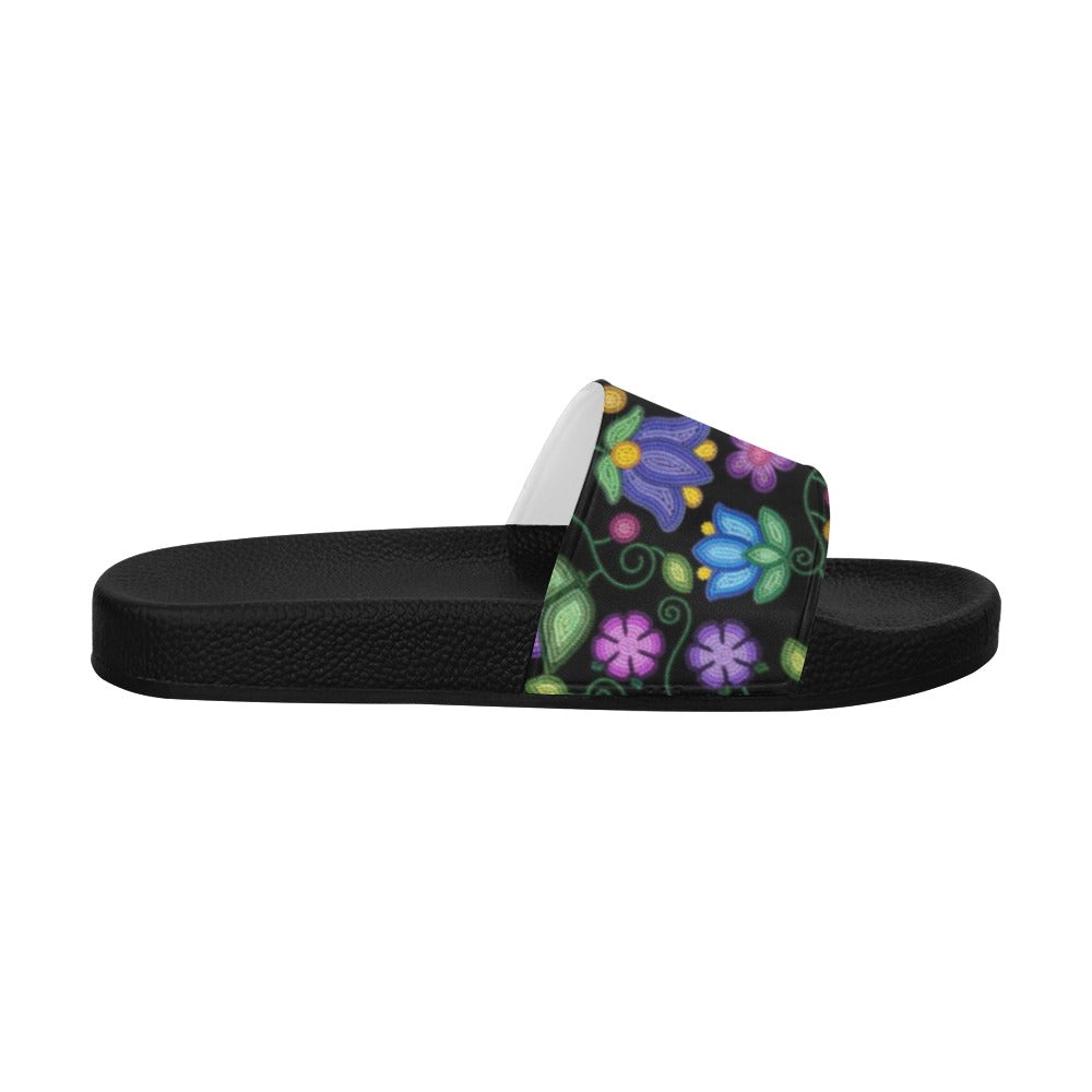 Bloom Uplift Black Slide Sandals