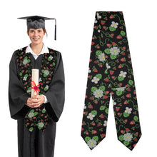 Load image into Gallery viewer, Strawberry Dreams Midnight Graduation Stole
