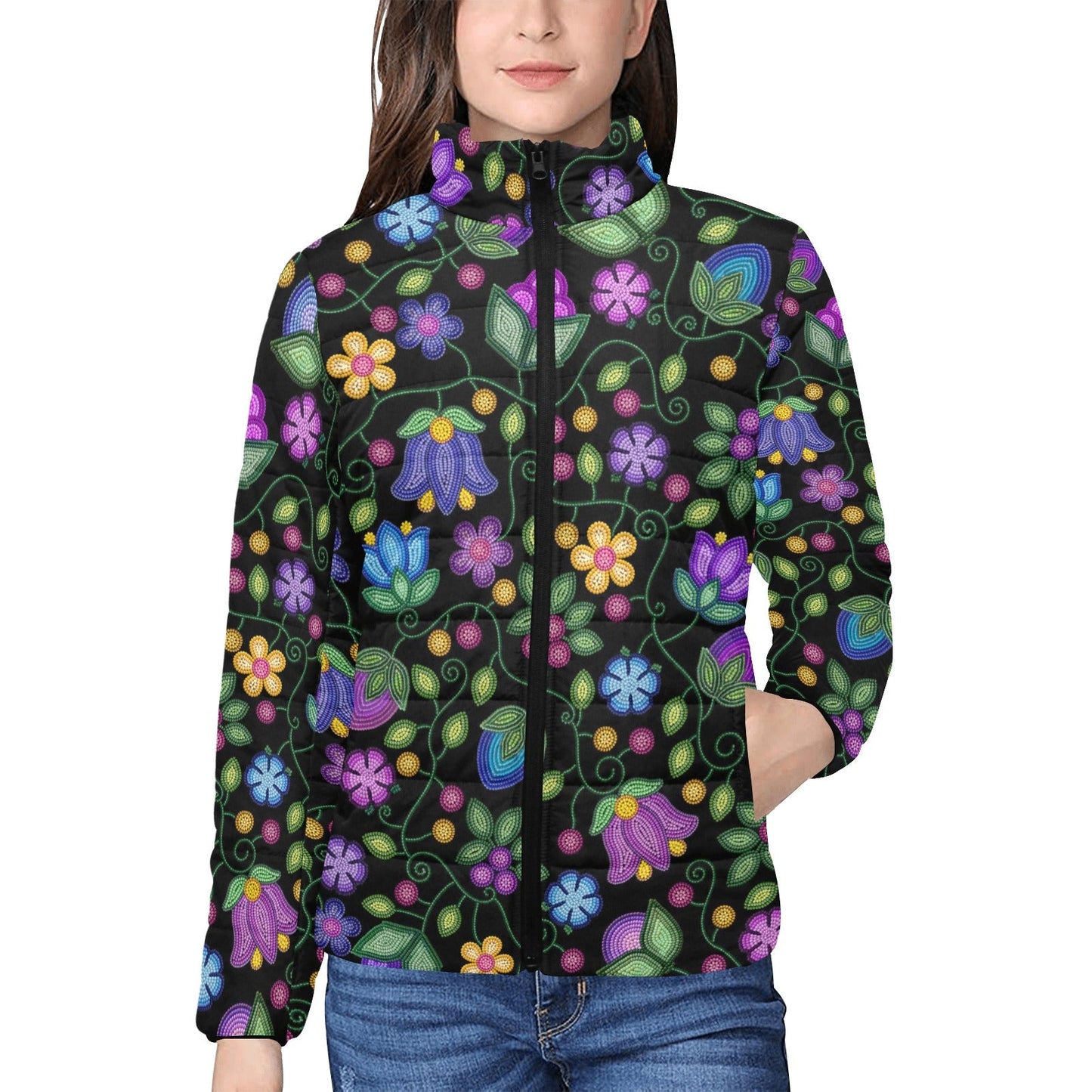 Bloom Uplift Stand Collar Jacket