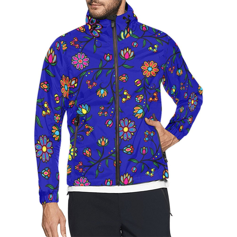 Cosmic Whisper Elk Shadow Men's Windbreaker