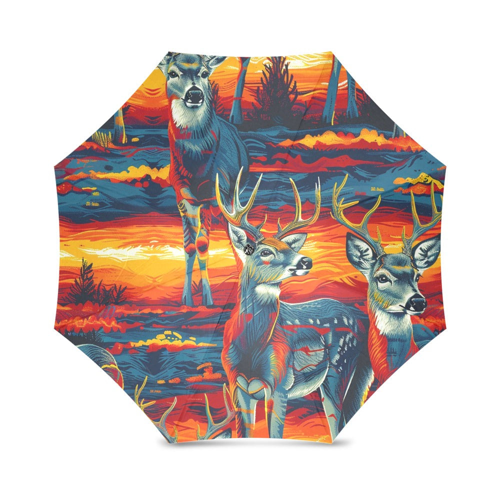 Nosey Bucks Foldable Umbrella