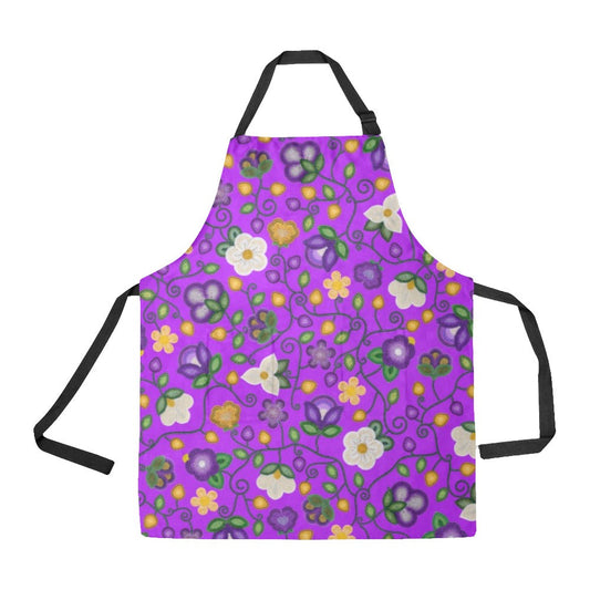 Midnight Moss Bloom Purple Apron