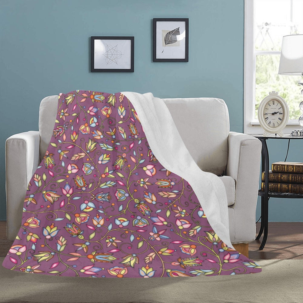 Buffalo Bloom Blush X-Large Micro Fleece Blanket