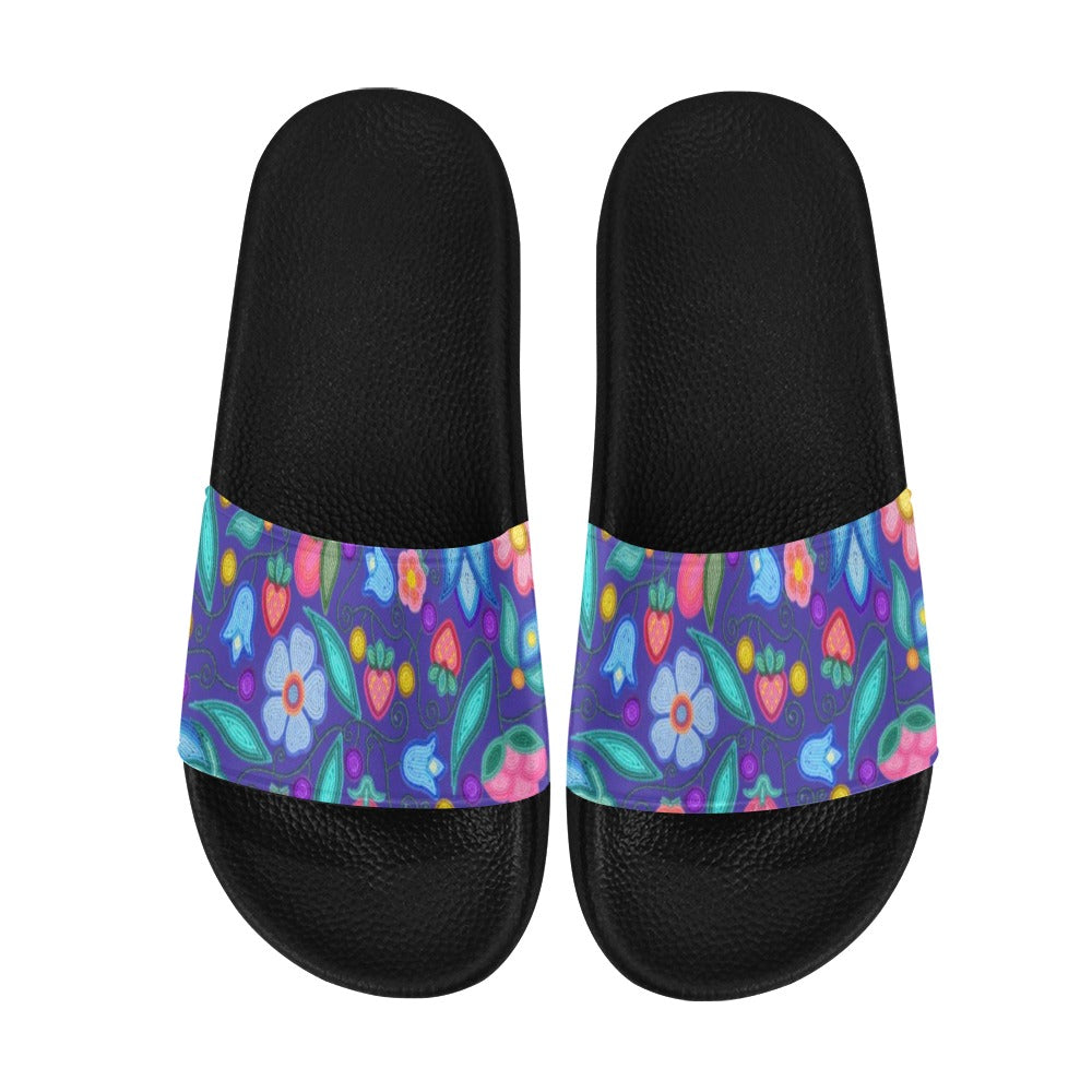 Sweet Offering Indigo Slide Sandals