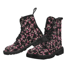 Load image into Gallery viewer, Floral Green Black Boots
