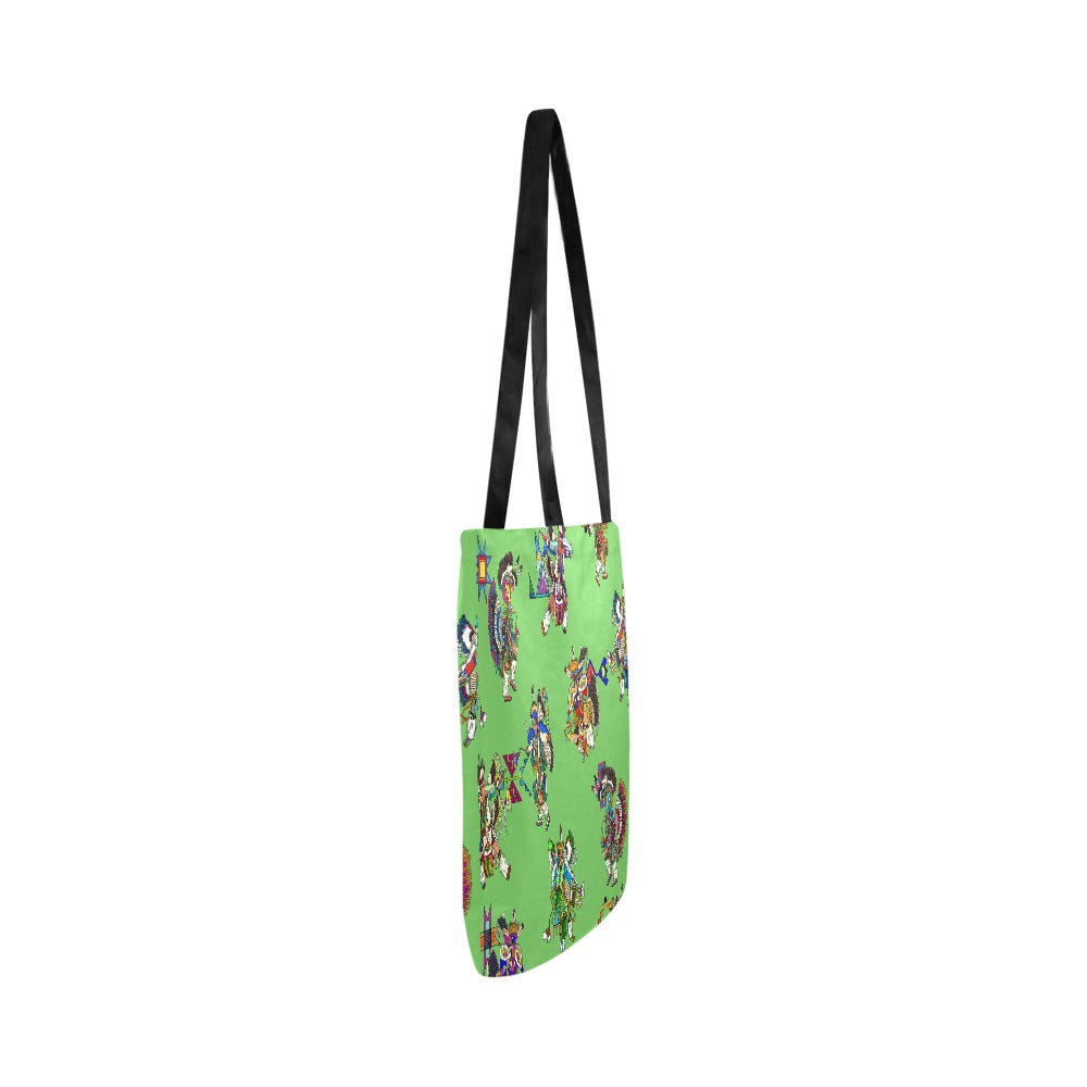 Men's Fancy Dancers Grass Reusable Shopping Bag