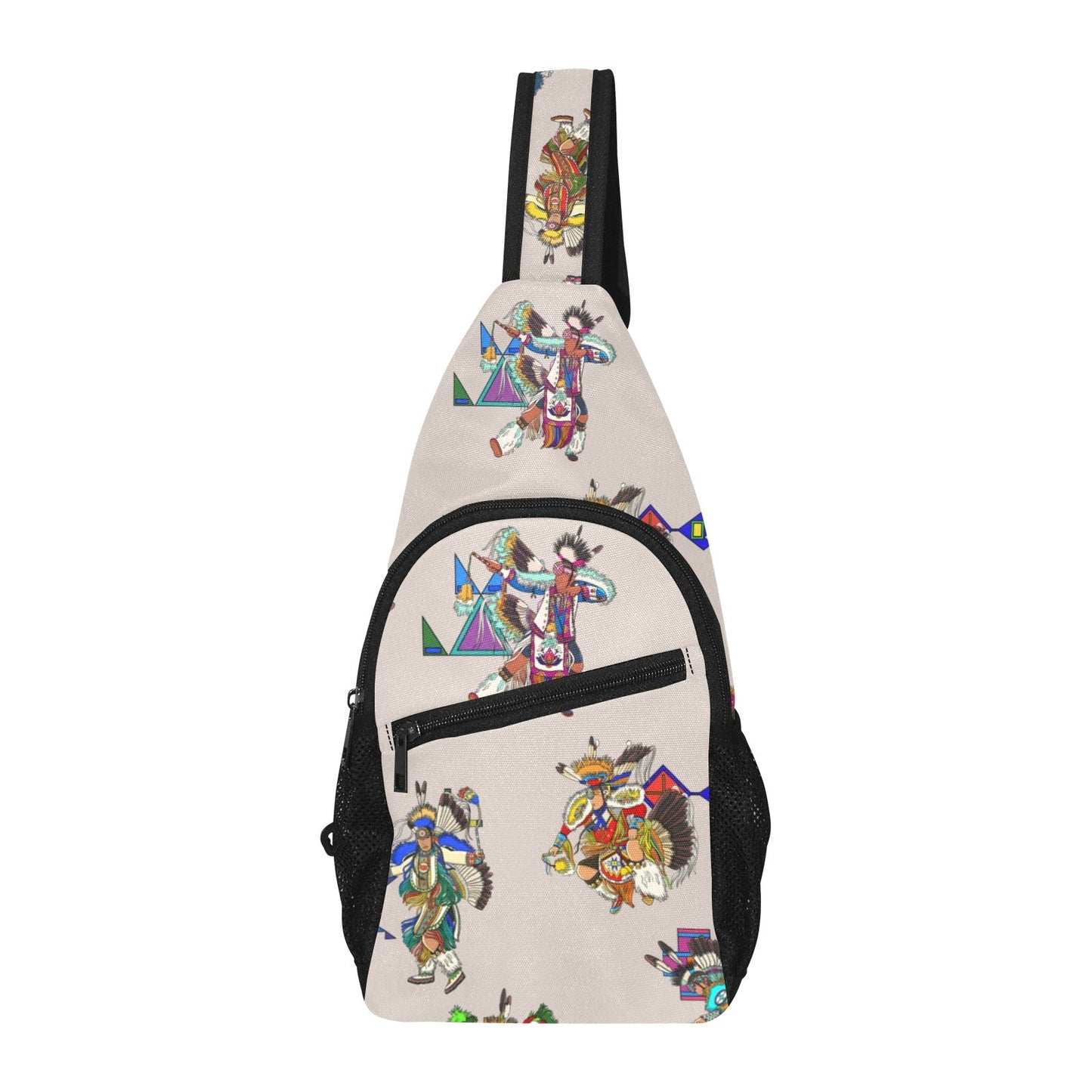 Men's Fancy Dancers Muslin Chest Bag