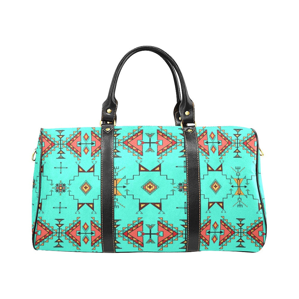 Thunder Flight Turquoise Large Travel Bag
