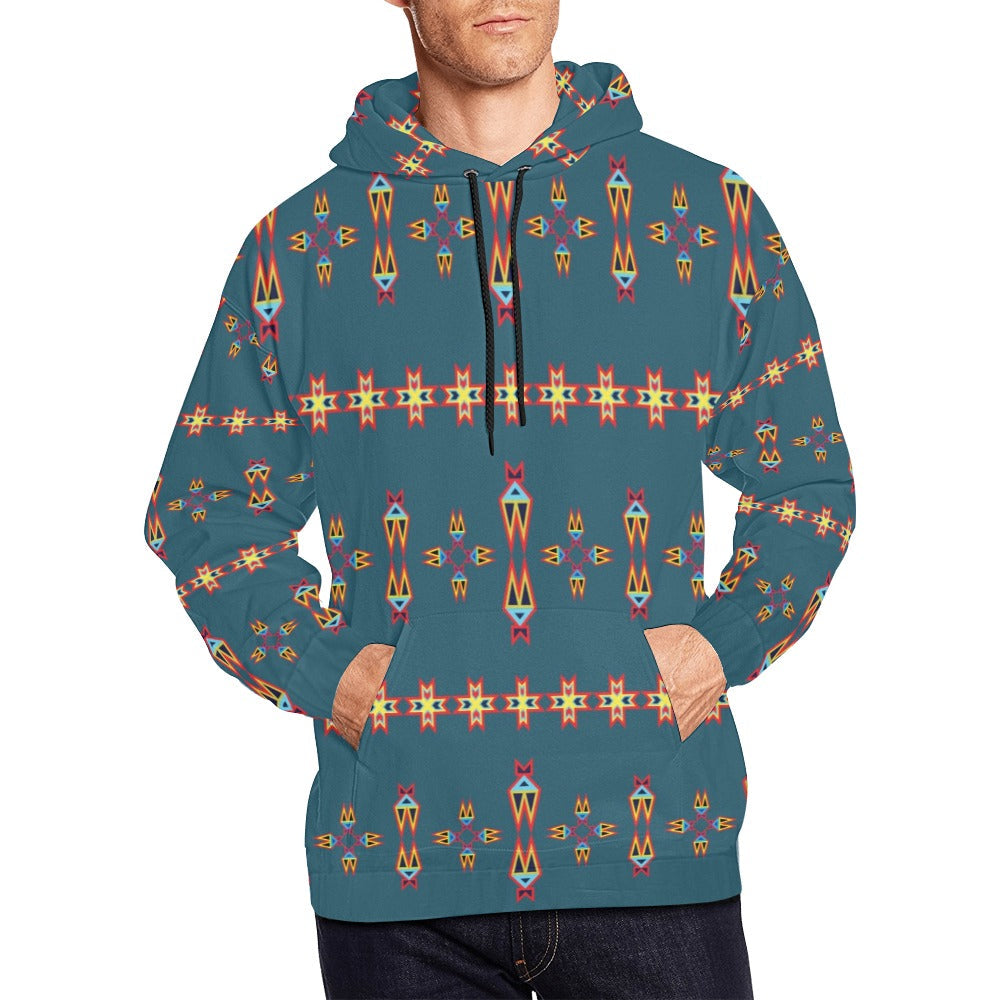 Four Directions Lodges Ocean Hoodie for Men