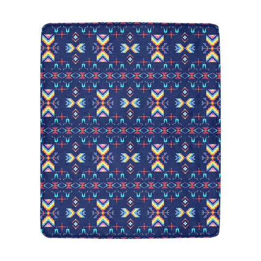 Rainy Chief Rainbow Night Lake Ultra-Soft Micro Fleece Blanket 50"x60"