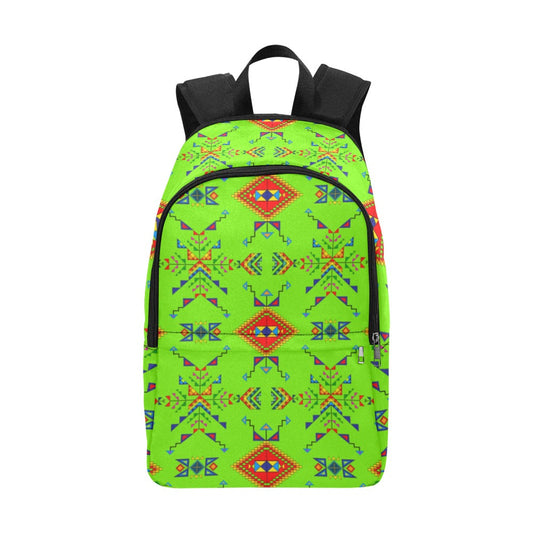 Buffalo Jump Neon Green Backpack