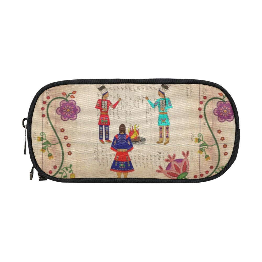Floral Ledger Way of Life Pencil Pouch