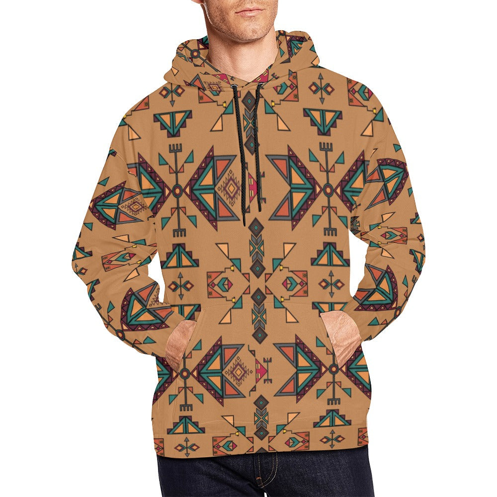 Arrow Dawn Brown Hoodie for Men