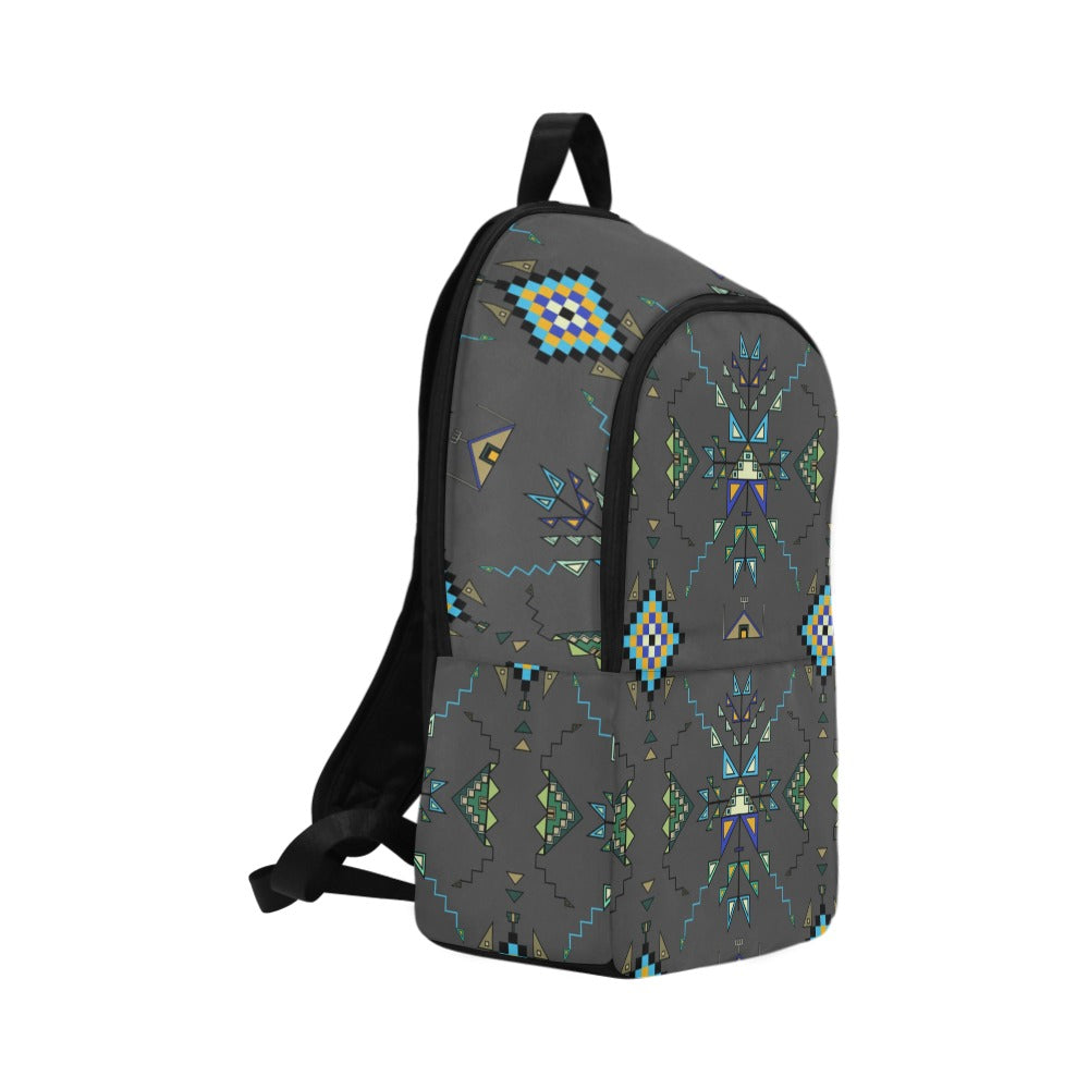 Bear Shield Dark Gray Backpack