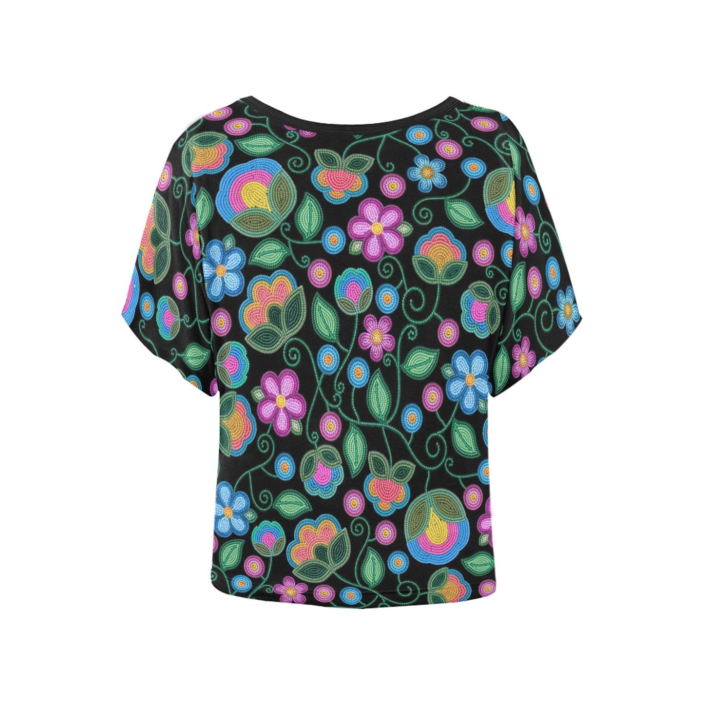 Turquoise Sunbeam Batwing Blouse