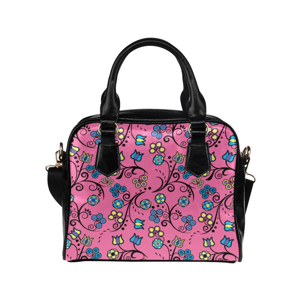 Blue Trio Shoulder Handbag