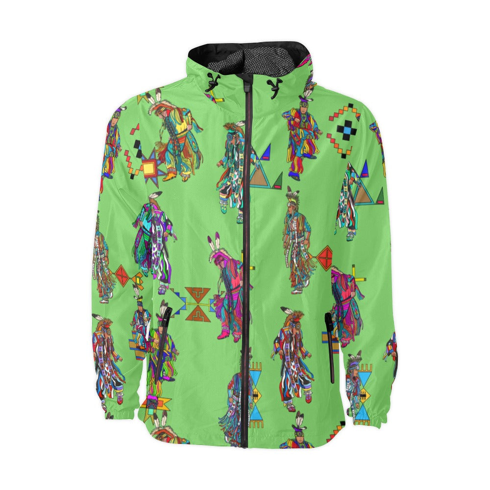 Men's Grass Dancers Grass Men's Windbreaker
