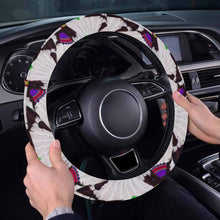 Load image into Gallery viewer, Eagle Feather Fans Steering Wheel Cover with Elastic Edge
