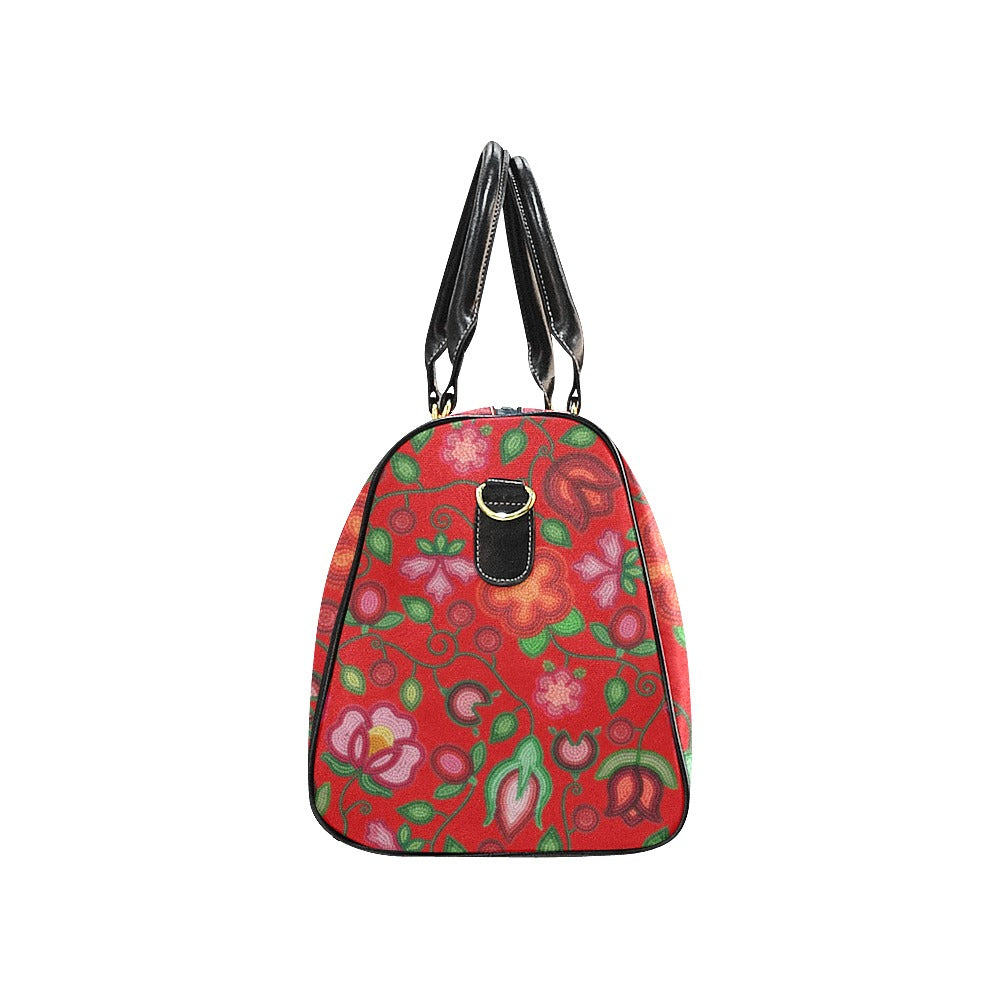 Rose Reverie Red Small Travel Bag