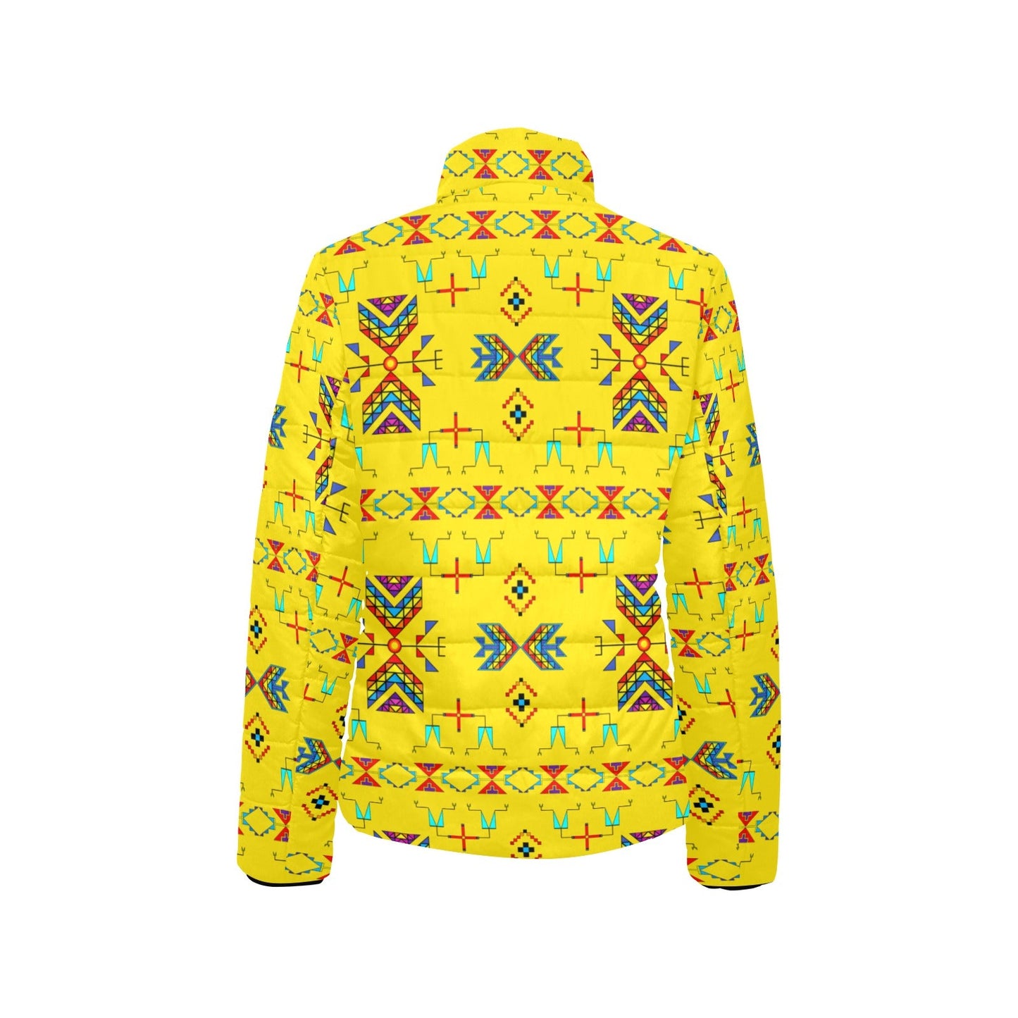 Rainbow Chief Rainbow Yellow Women's Padded Jacket