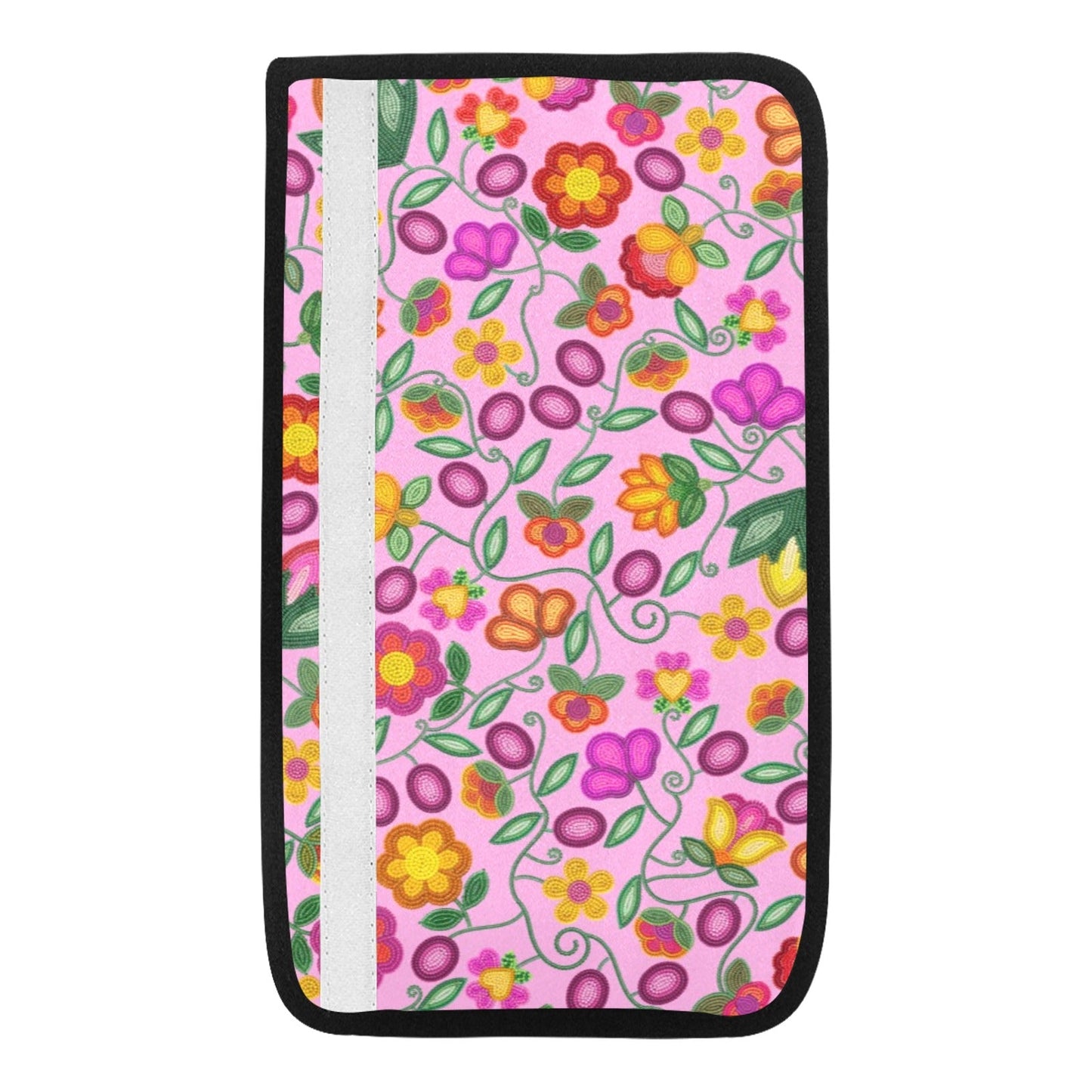 Boreal Bounty Pink Seat Belt Cover