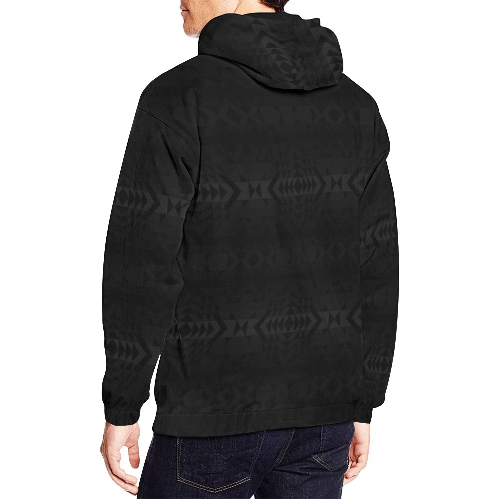 Black Rose Shade Hoodie for Men