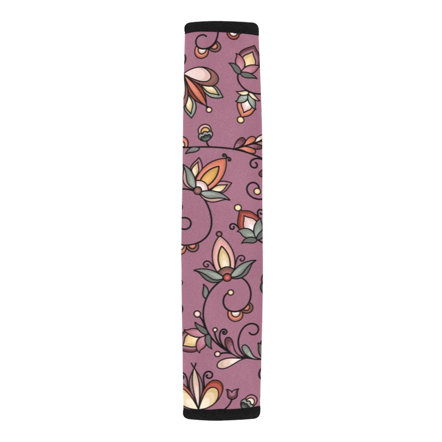 Burnt Sky Petals Magenta Seat Belt Cover