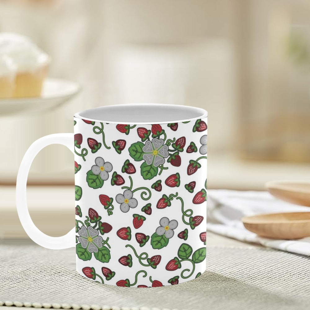 Strawberry Dreams White Mug