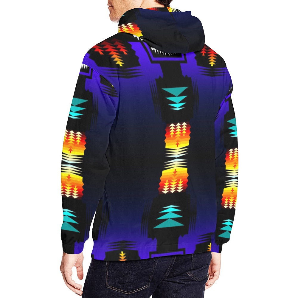 Midnight Sage Fire II Hoodie for Men