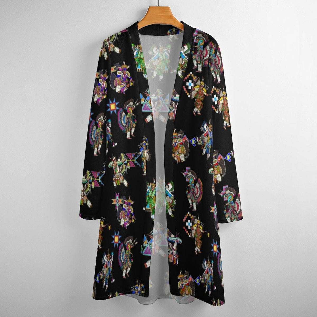 Men's Fancy Dancers Black Cardigan