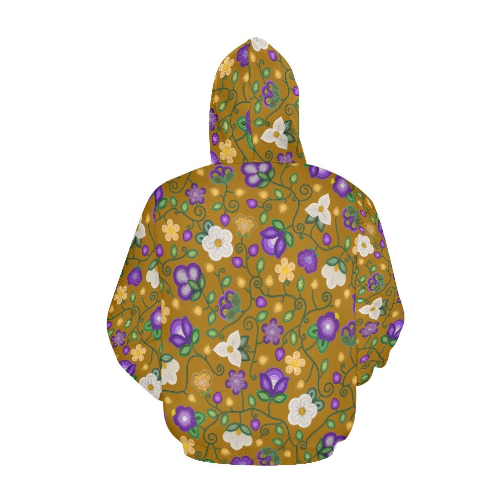 Midnight Moss Bloom Toffee Hoodie for Men