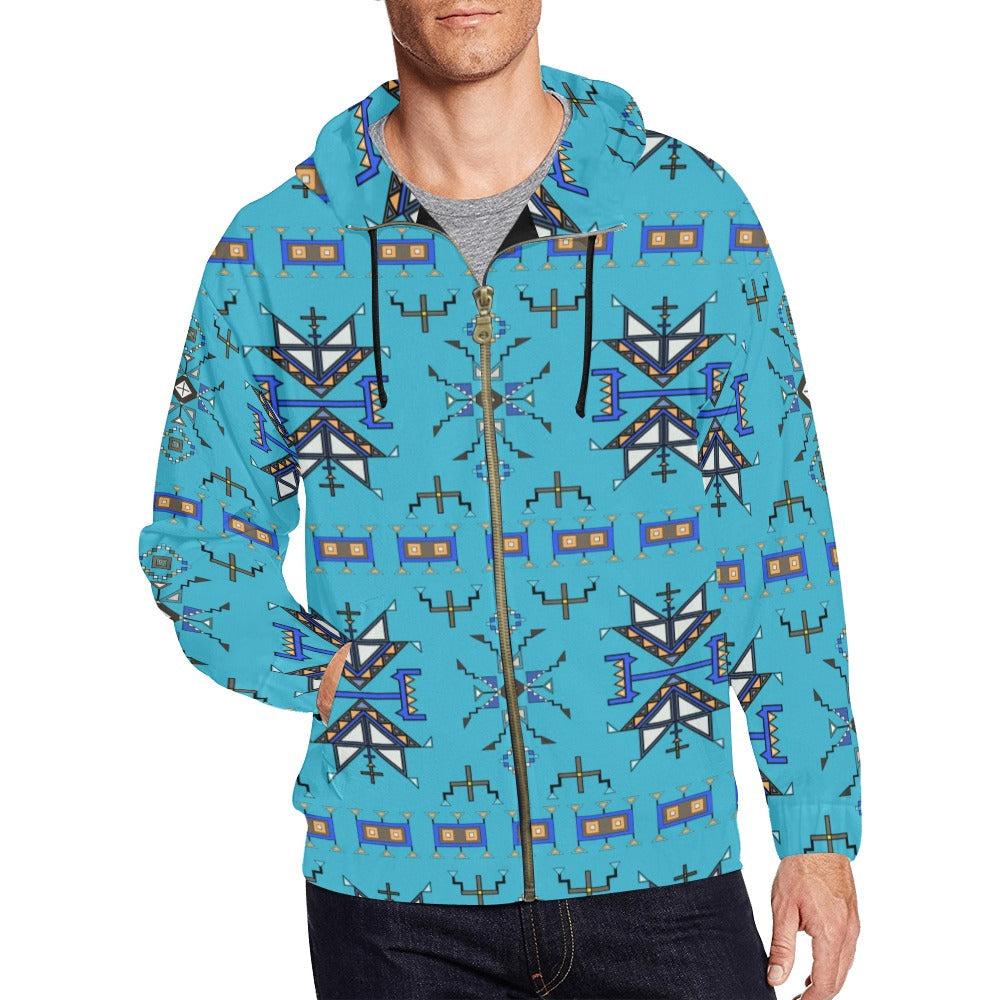 Eagle Strike Men's Zipper Hoodie