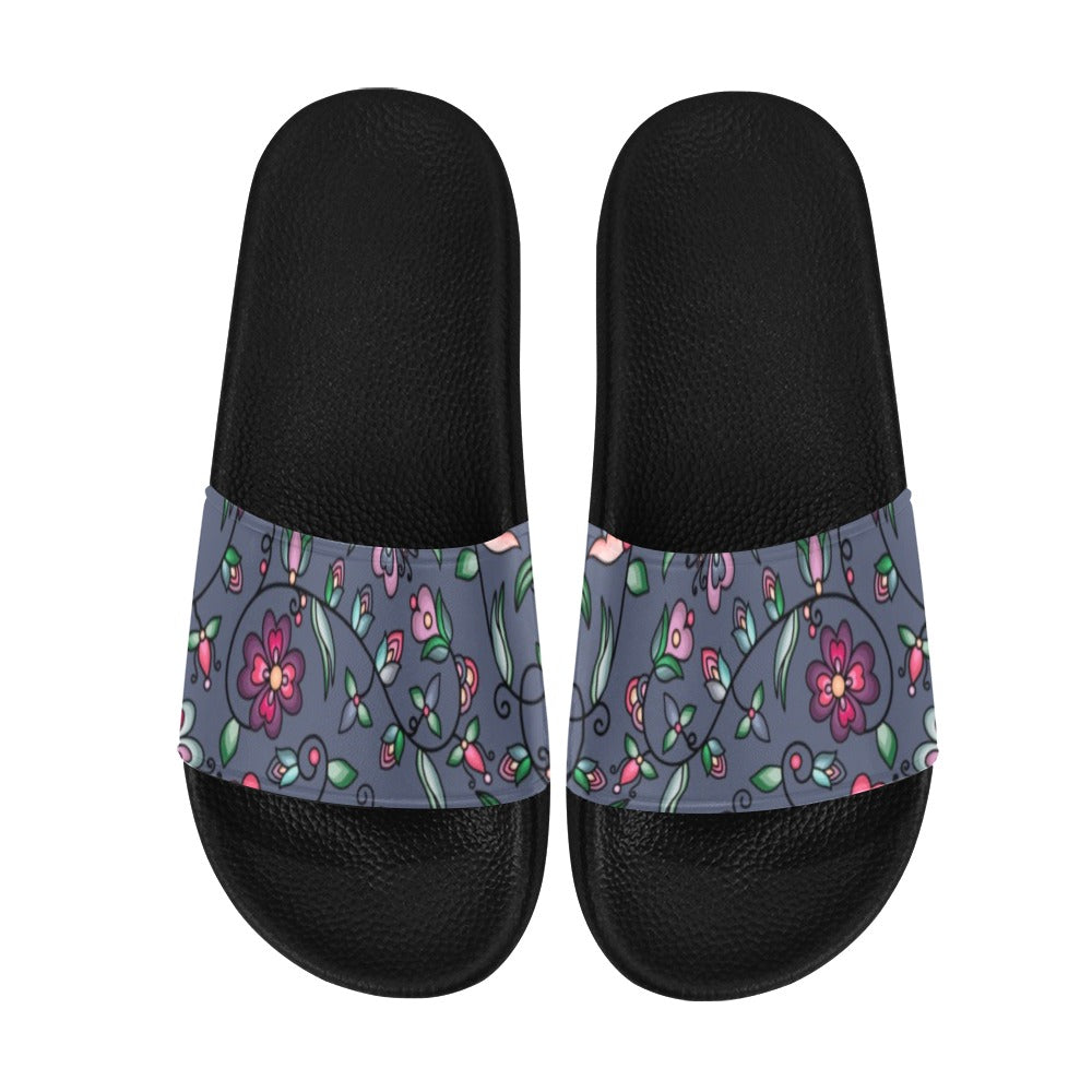 Amber Evening Garland Slide Sandals
