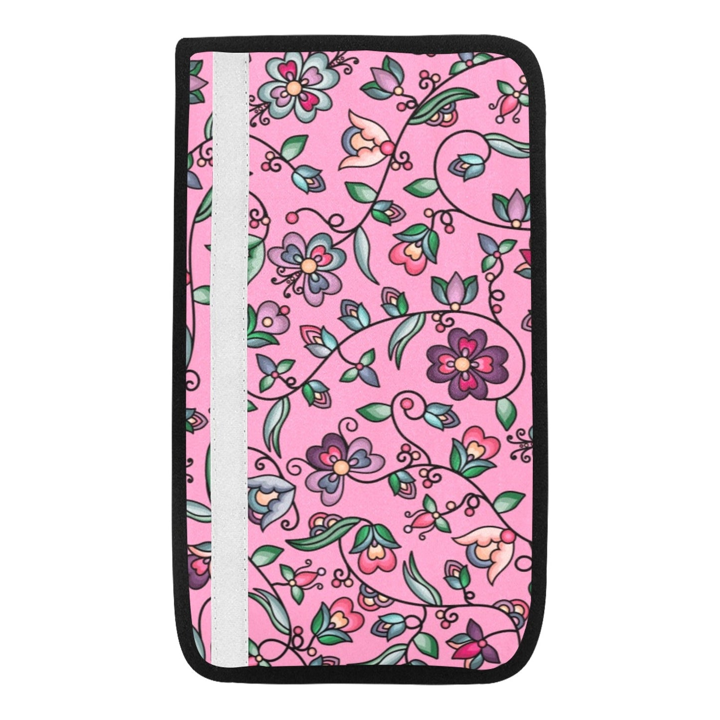 Amber Evening Garland Pink Seat Belt Cover