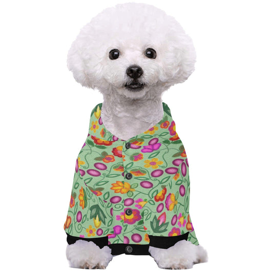 Boreal Bounty Green Pet Dog Hoodie