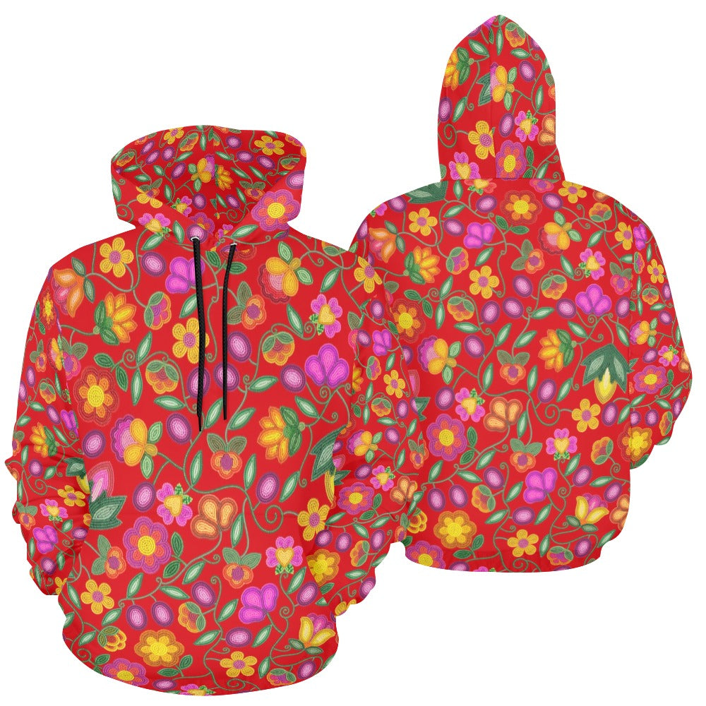 Boreal Bounty Red Hoodie for Men