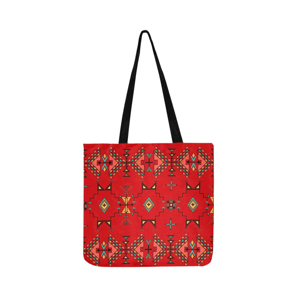 Thunder Flight Red Reusable Shopping Bag