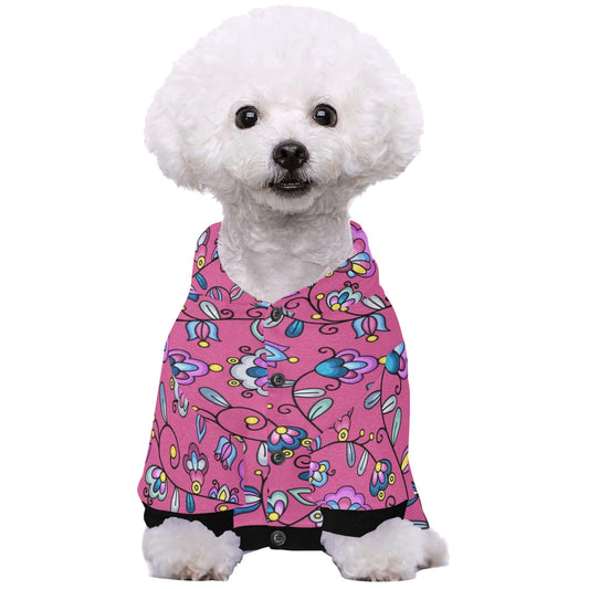 Autumn Bundle Blessing Pink Pet Dog Hoodie