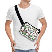 Load image into Gallery viewer, Strawberry Dreams White Belt Bag
