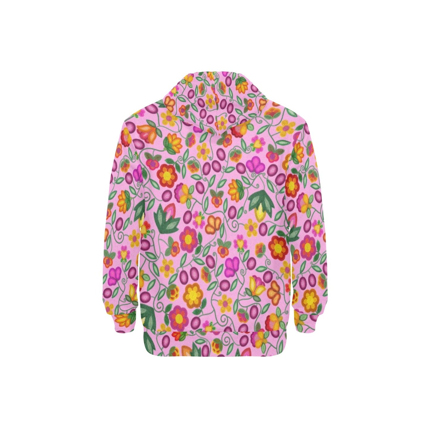 Boreal Bounty Pink Fleece Hoodie