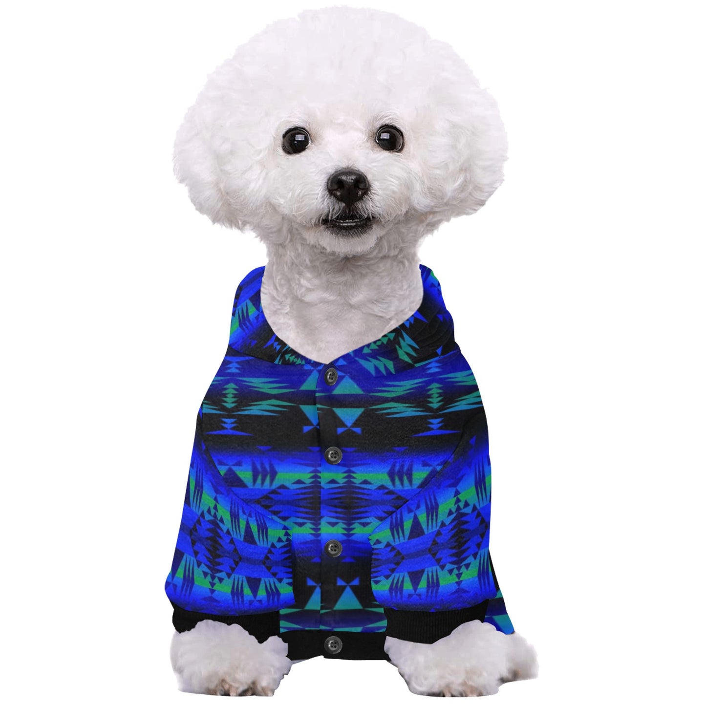 Between the Mountains Pet Dog Hoodie