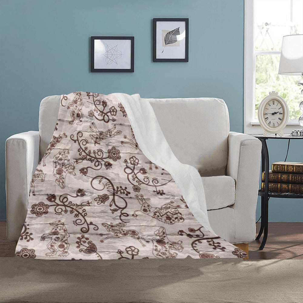 Forest Medley Ultra-Soft Micro Fleece Blanket 40"x50"