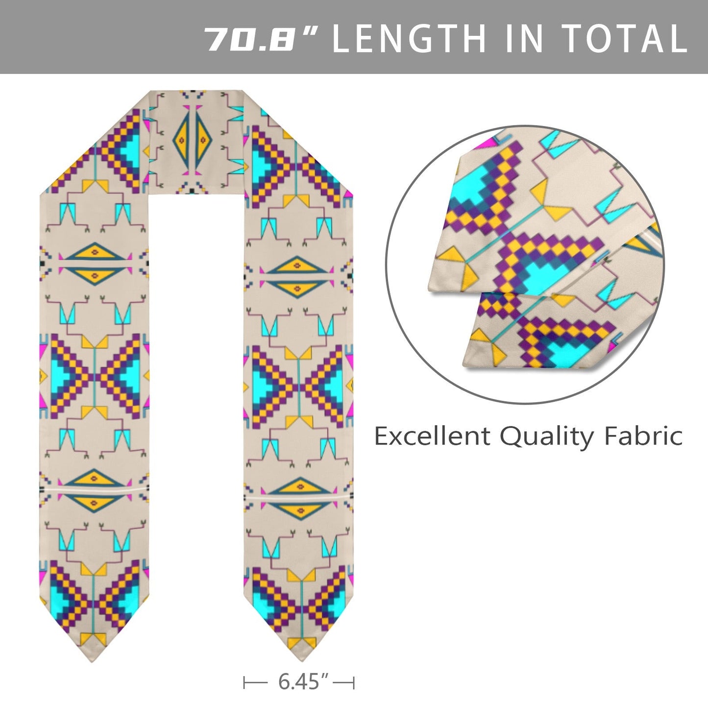 Rite of Passage Sand Graduation Stole