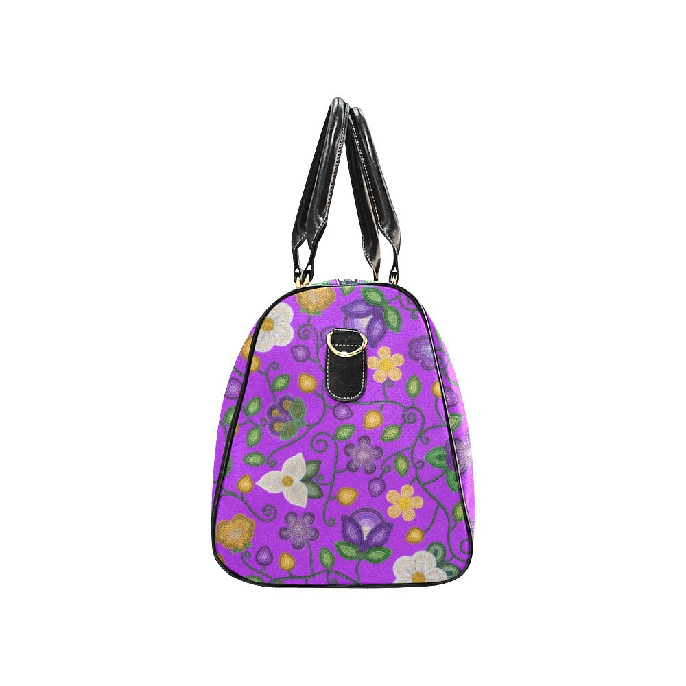 Midnight Moss Bloom Purple Small Travel Bag
